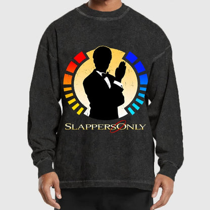 Slappers Only! Washed Long Sleeve Tee