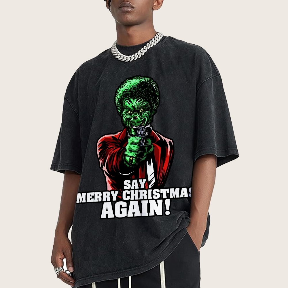 Say it Again Vintage Distressed T-shirt