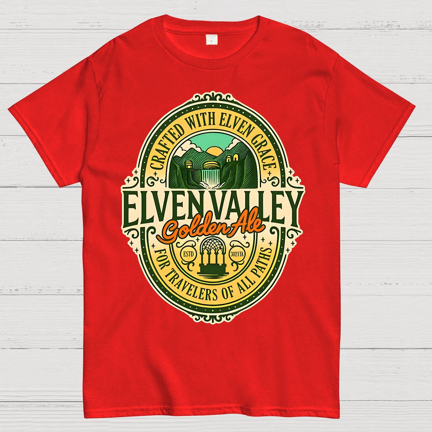 Mystic Valley Golden Ale Geek T-Shirt