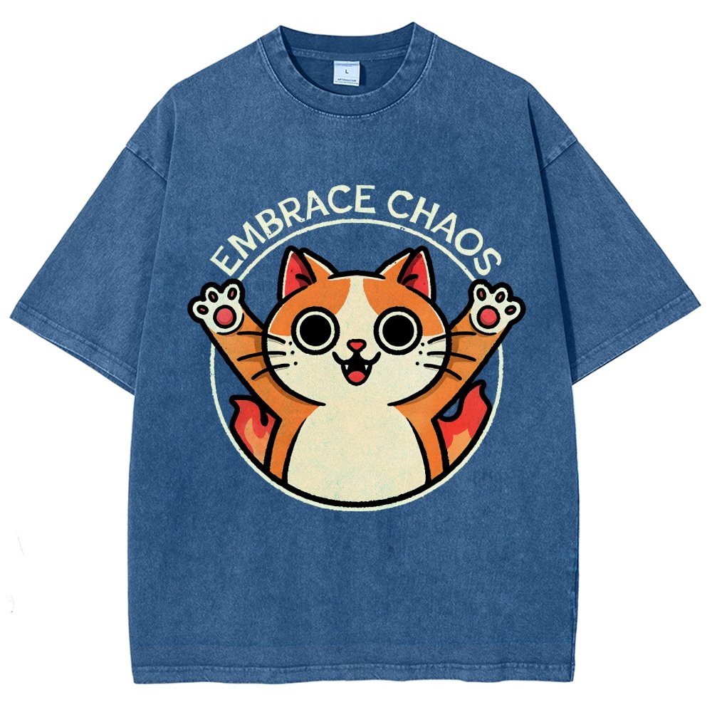 Embrace Chaos Vintage Distressed T-shirt
