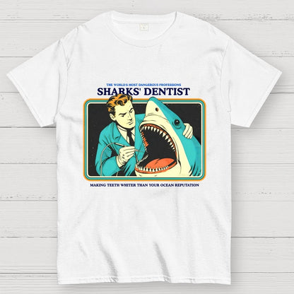 Sharks Dentist Geek T-Shirt
