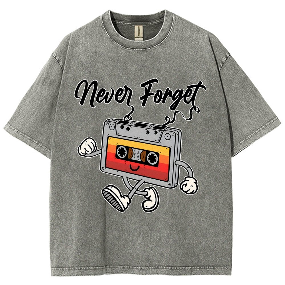 Never forget Vintage Distressed T-shirt