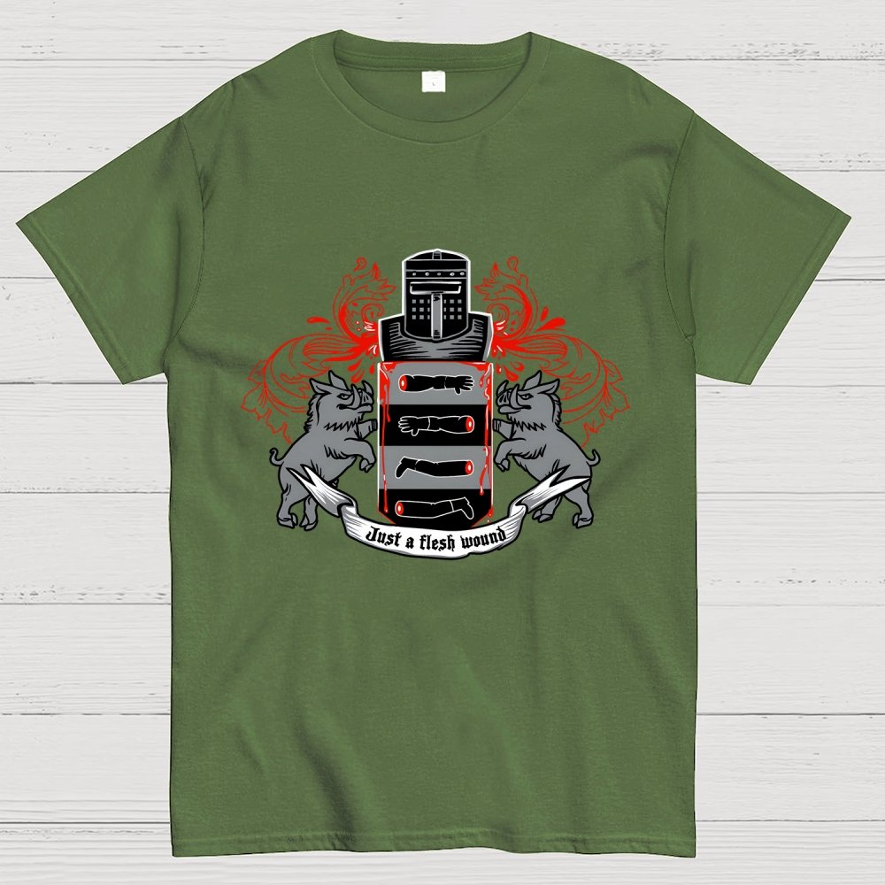 Black Knight Coat of (No) Arms Geek T-Shirt