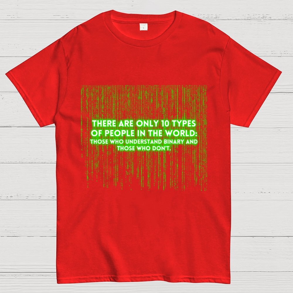There Are 10 Types Of People Geek T-Shirt