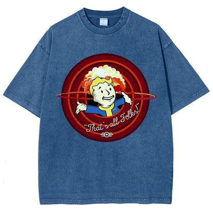 That's all folks Vintage Distressed T-shirt