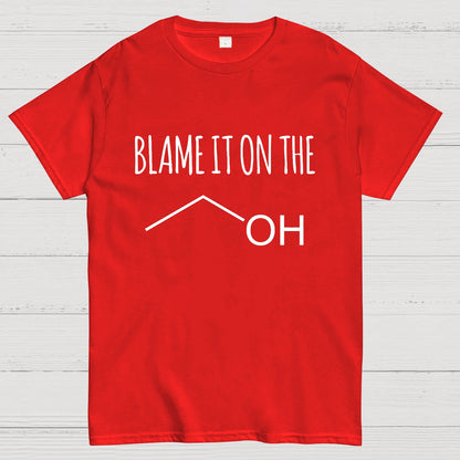 Blame It On The Alcohol Geeky T-Shirt