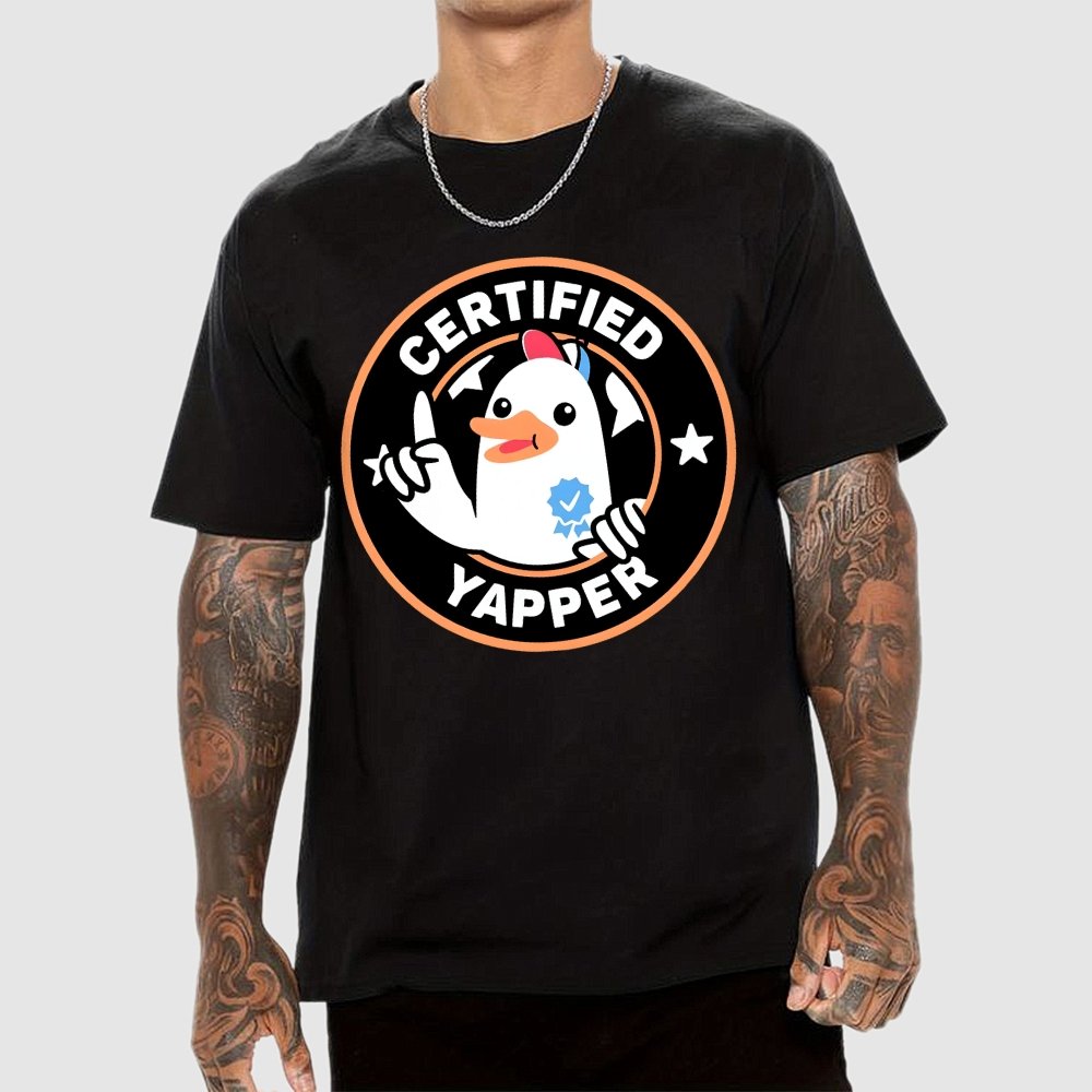 Certified Yapper Geek T-Shirt