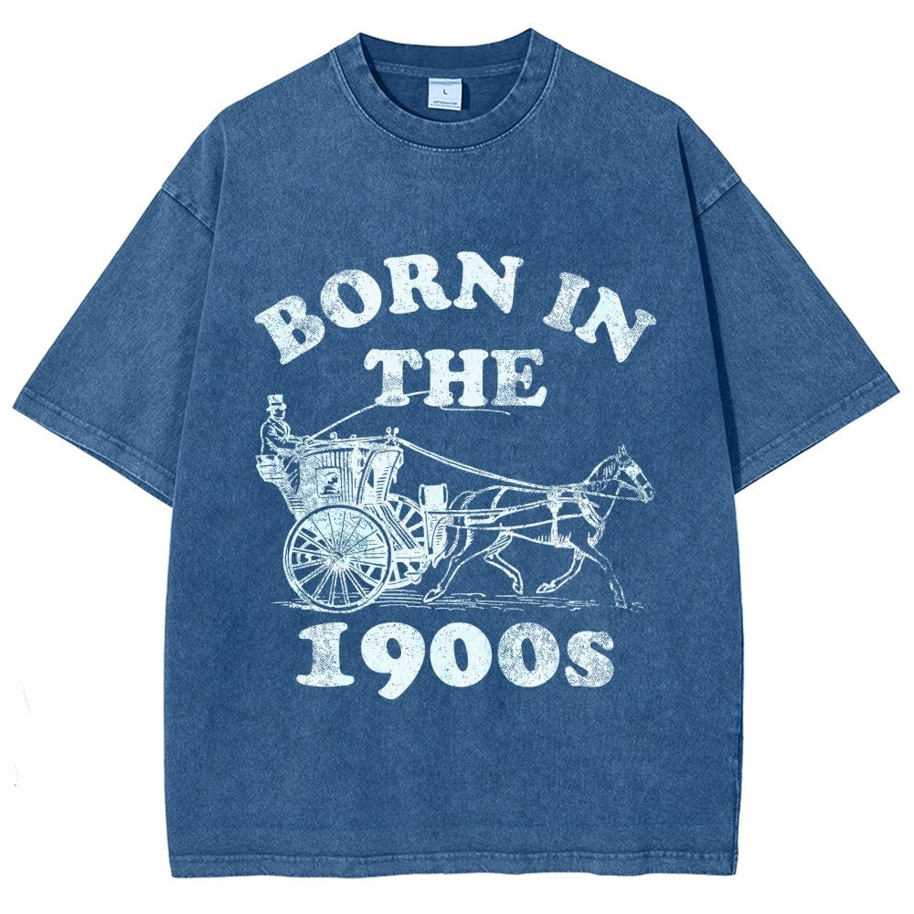 Born In The 1900s Vintage Distressed T-shirt