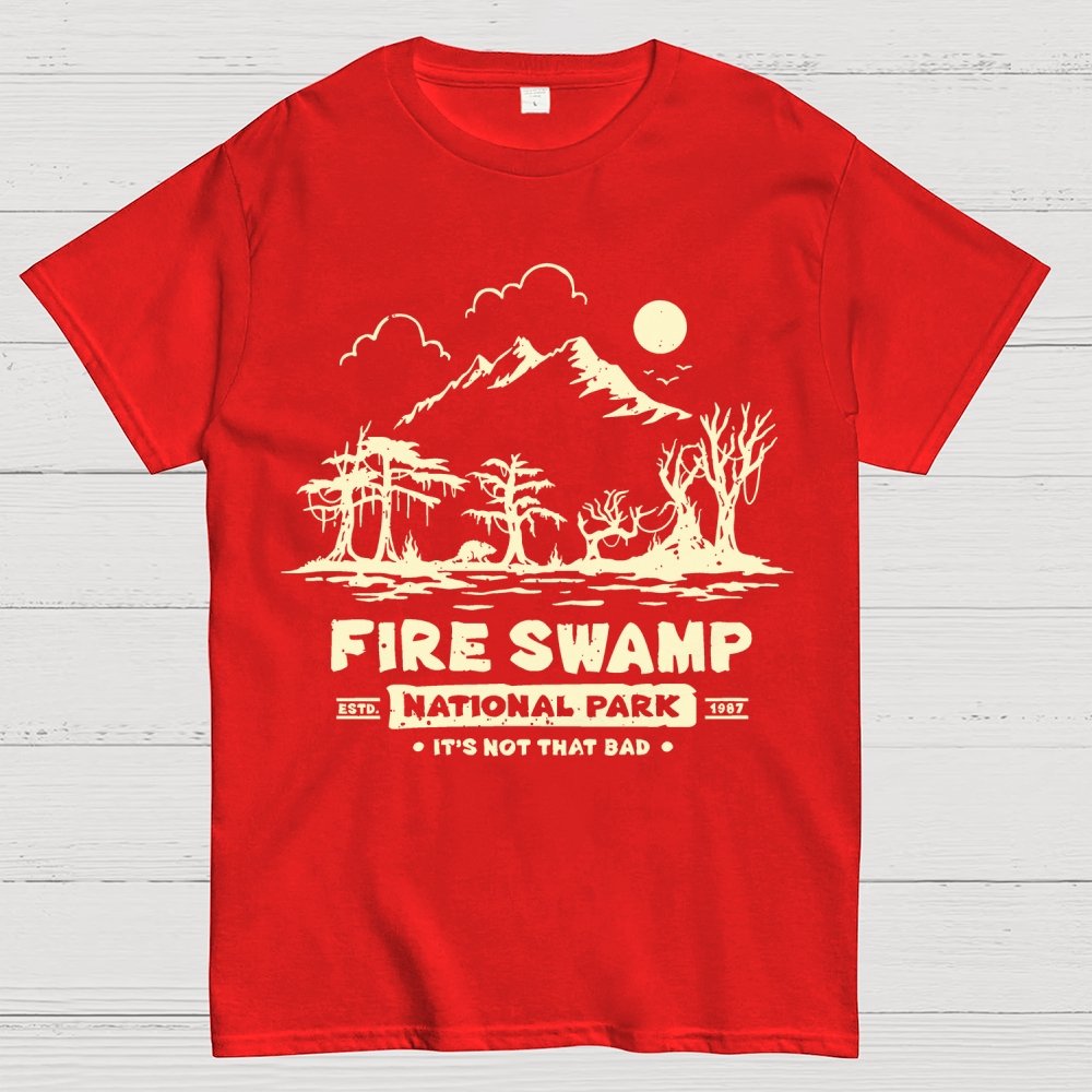 Mystic Swamp National Park Geek T-Shirt