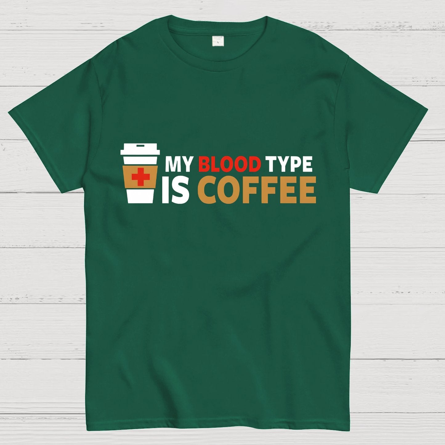 MY BLOOD TYPE Geeky T-Shirt