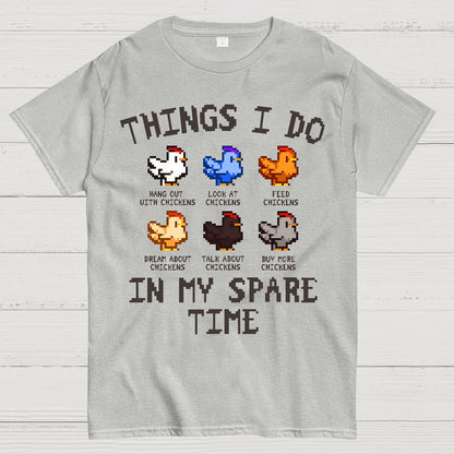 Things I Do In My Spare Time Funny Geek T-Shirt