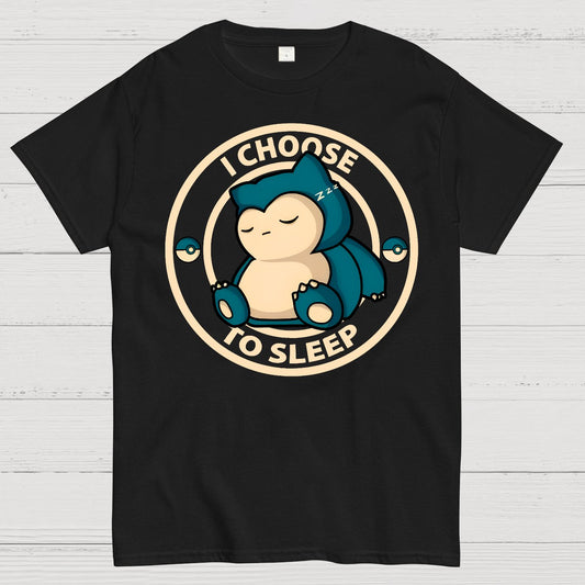 I Choose To Sleep Geek T-Shirt