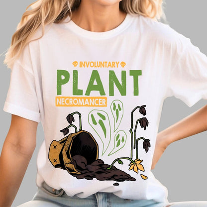 Involuntary Plant Necromancer Unisex Geek T-Shirt
