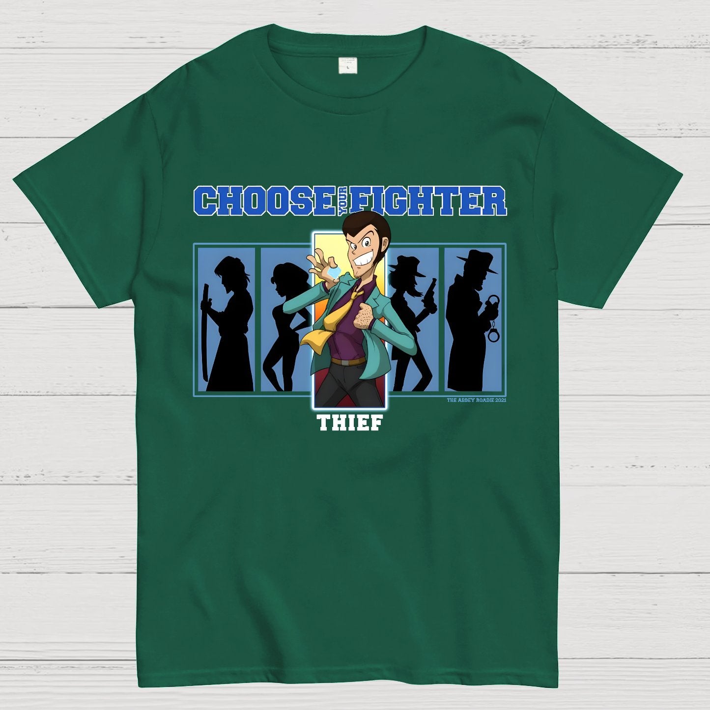 Choose Your Fighter Thief Geek T-Shirt