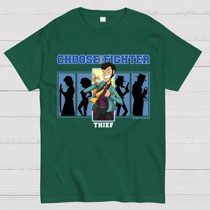 Choose Your Fighter Thief Geek T-Shirt
