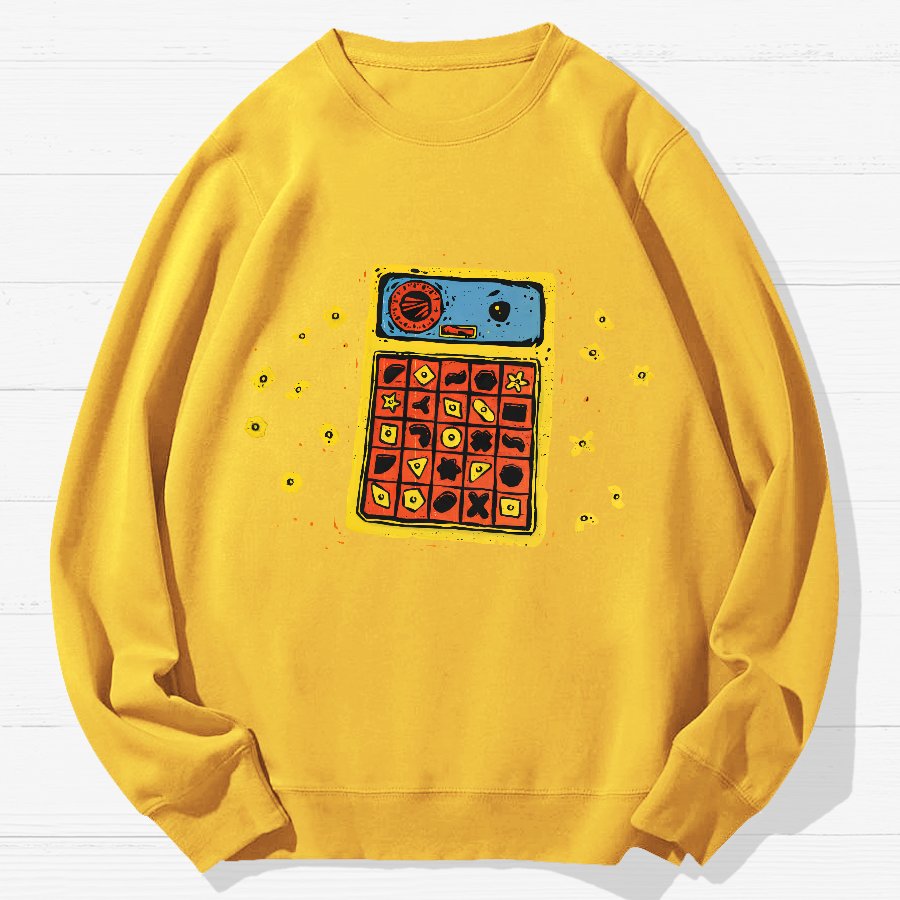 Perfect Anxiety Geek Cotton Sweatshirt