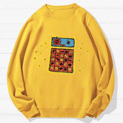 Perfect Anxiety Geek Cotton Sweatshirt