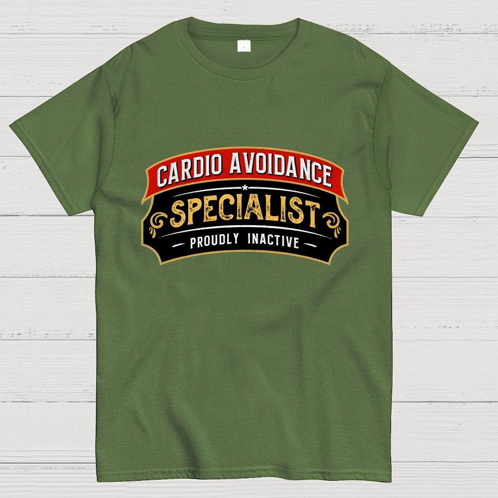 Cardio Avoidance Specialist Geek T-Shirt