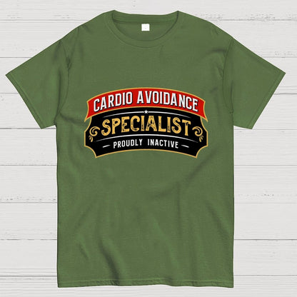 Cardio Avoidance Specialist Geek T-Shirt