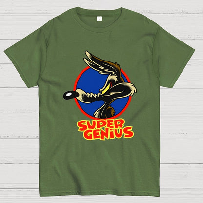 Dick Coyote Super Genius Geek T-Shirt