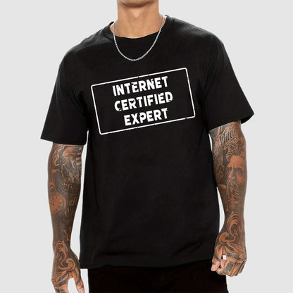 Internet Certified Expert Geek T-Shirt