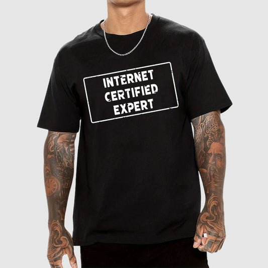 Internet Certified Expert Geek T-Shirt