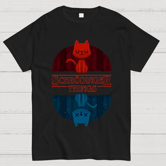 Schrödinger Things. A Perfect Geeky T-Shirt
