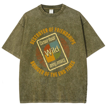 Destroyer of Friendships Vintage Distressed T-shirt
