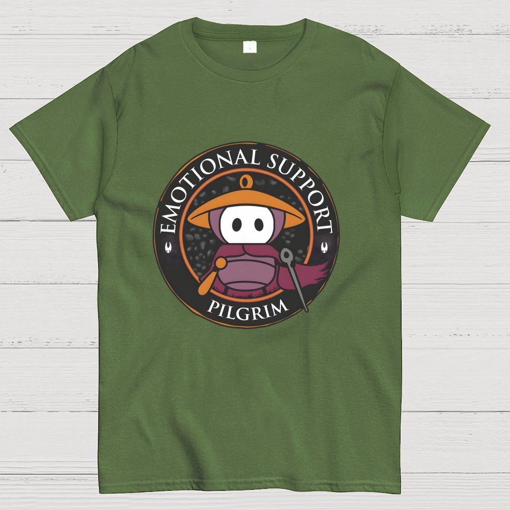 Emotional Support Pilgrim Geek T-Shirt