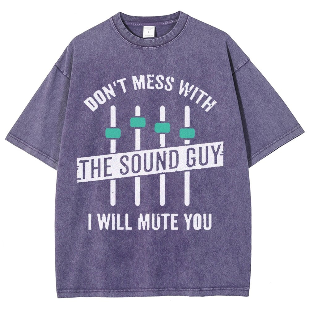 I Will Mute You Vintage Distressed T-shirt