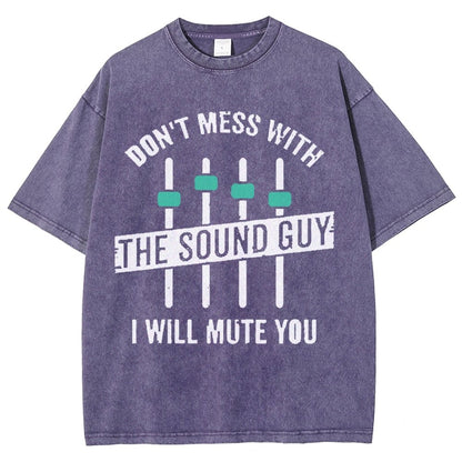 I Will Mute You Vintage Distressed T-shirt