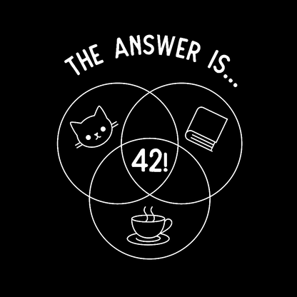 42 Cats Geek T-Shirt