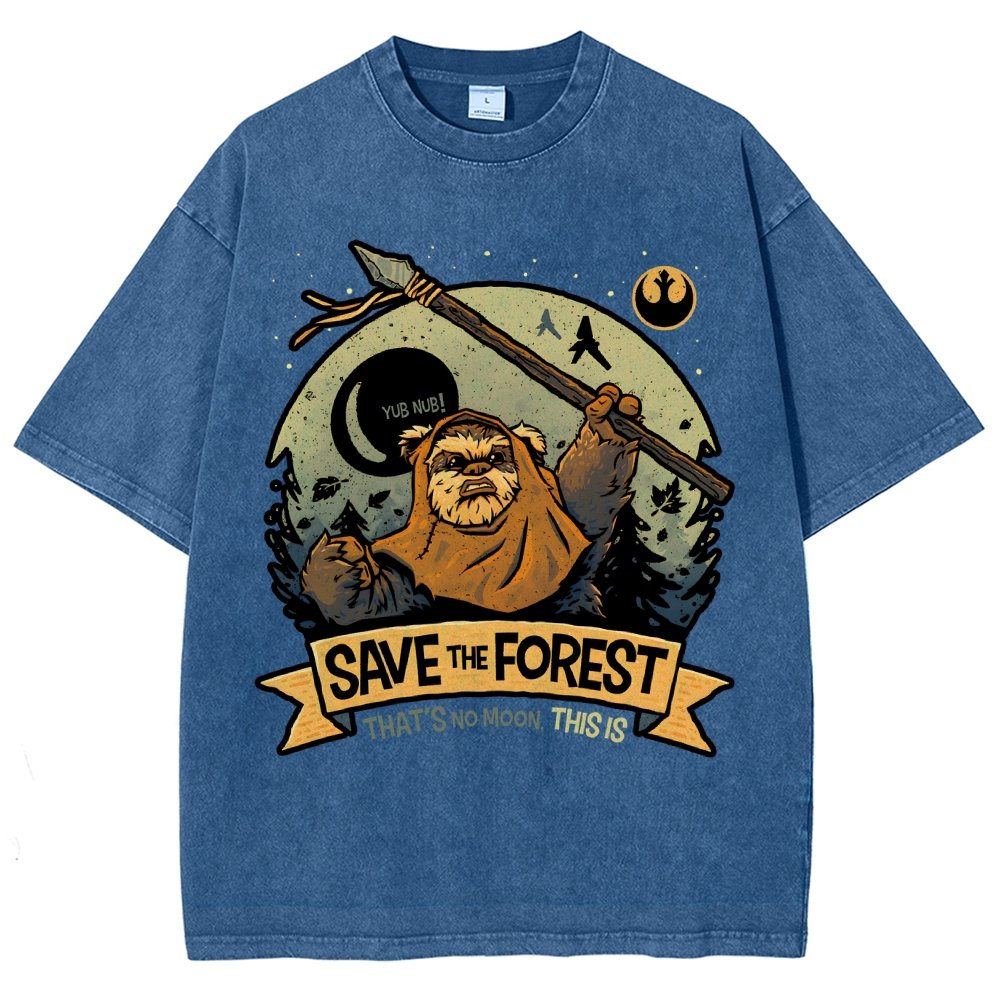 Save The Mystic Grove Vintage Distressed T-shirt