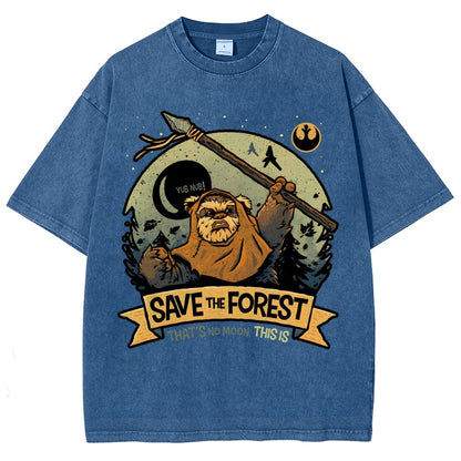 Save The Mystic Grove Vintage Distressed T-shirt