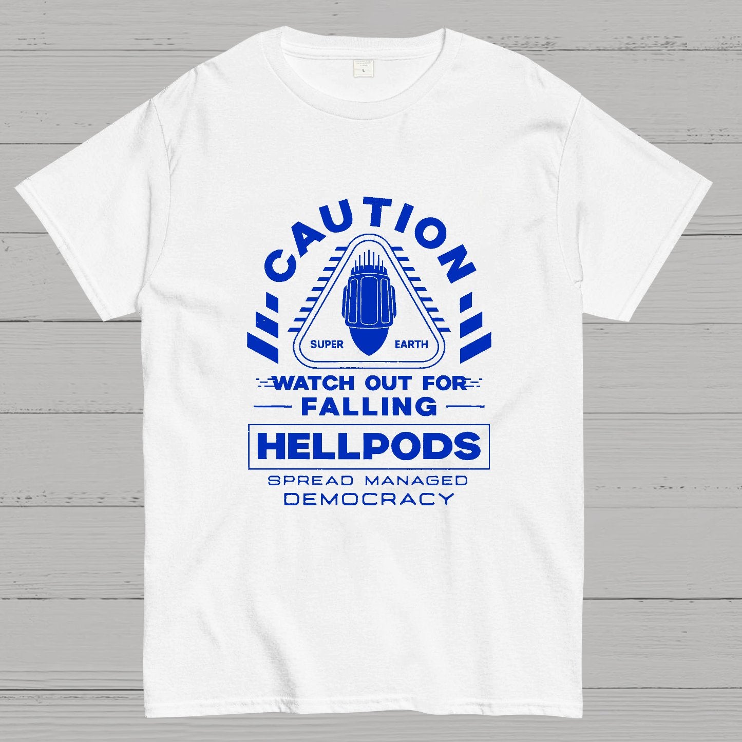 Hellpods Caution Geek T-Shirt