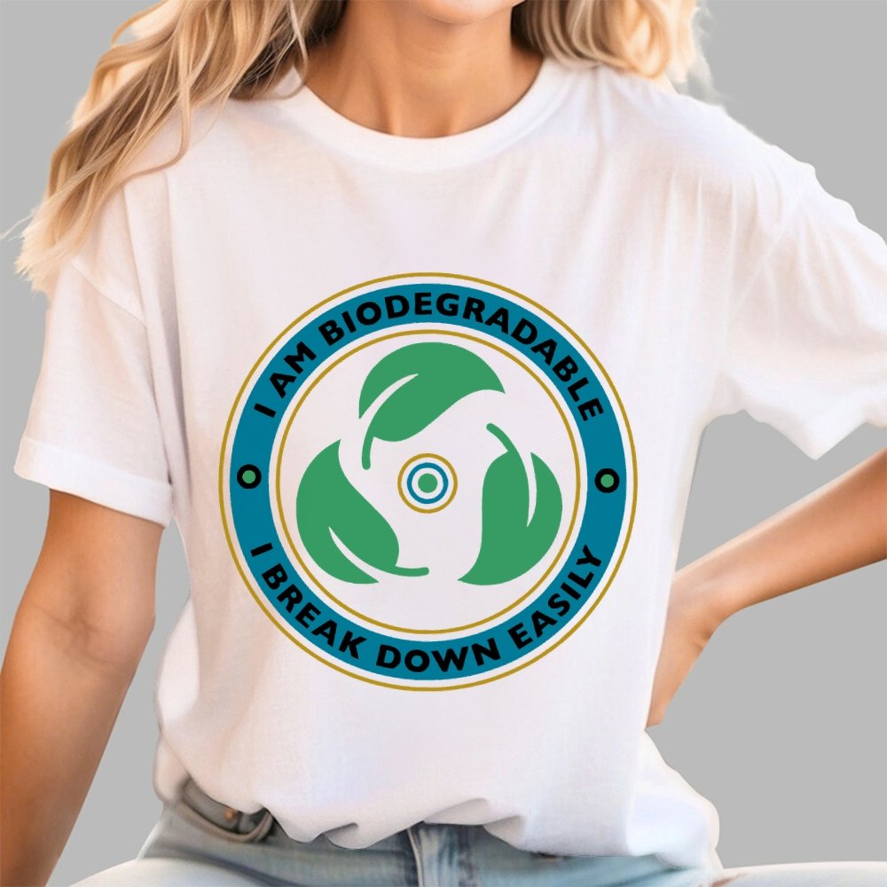 I Am Biodegradable I Break Down Easily Geek T-Shirt
