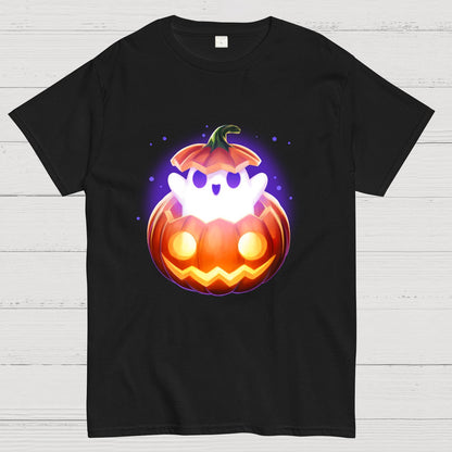 Halloween Spooky Ghost Geek T-Shirt