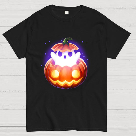 Halloween Spooky Ghost Geek T-Shirt