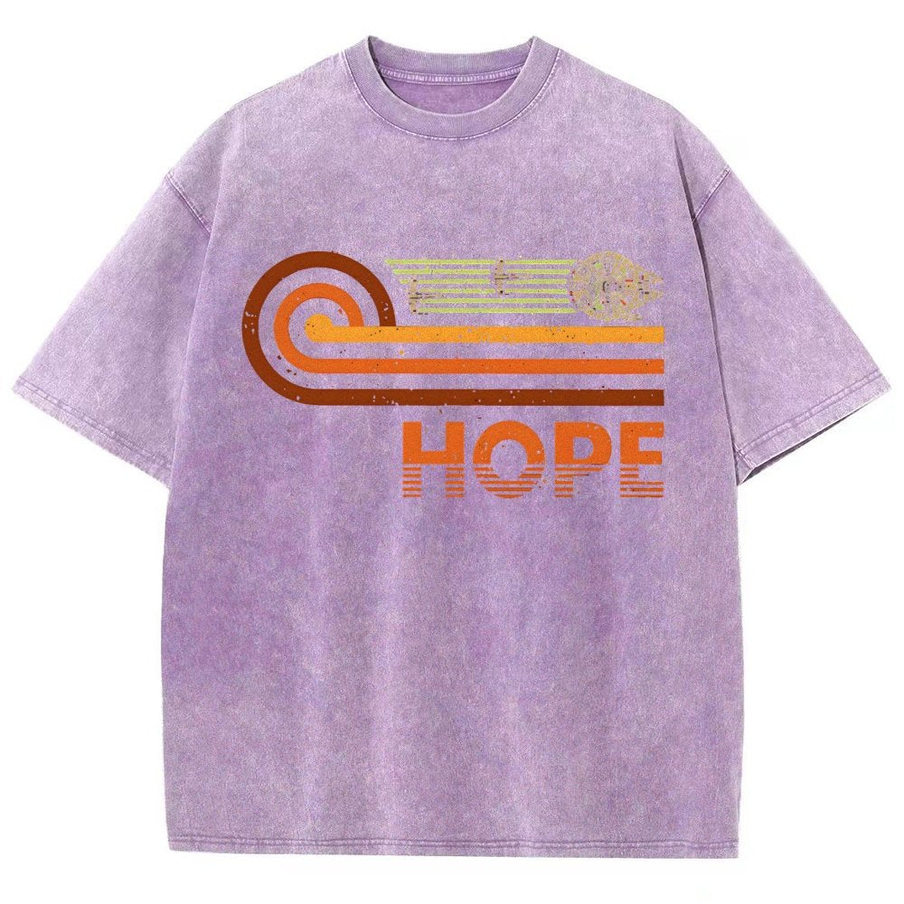Retro Vintage Hope Vintage Distressed T-shirt