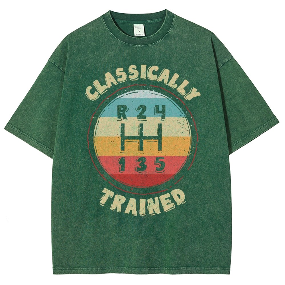 Classically Trained  Vintage Distressed T-shirt