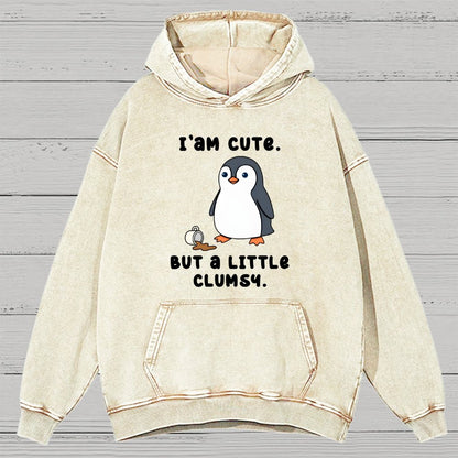 Little Clumsy Vintage Distressed Hoodie
