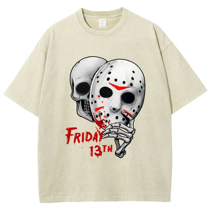 Friday 13th Vintage Distressed T-shirt