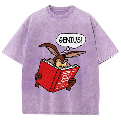 Genius Plan Vintage Distressed T-shirt