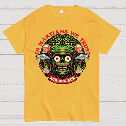 In Martians We Trust Geek T-Shirt
