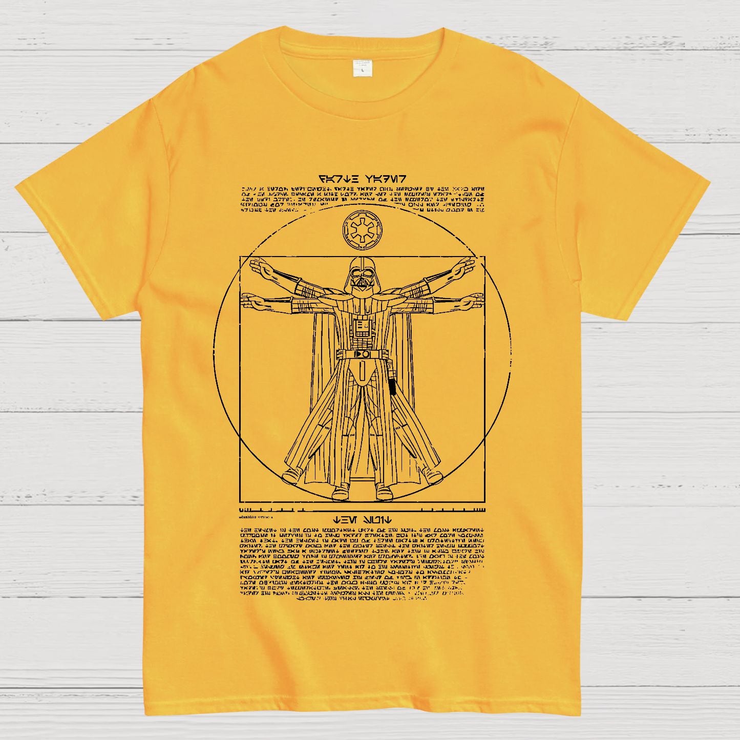 Vitruvian Darkside Geek T-Shirt