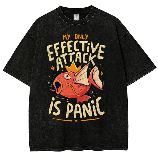 Panic Attack Vintage Distressed T-shirt