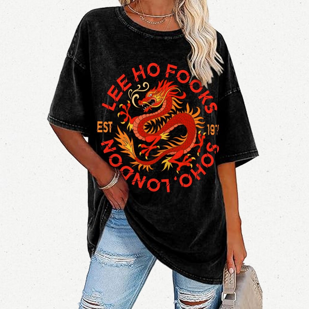 Mystery Town's (Werewolves of London) Vintage Distressed T-shirt