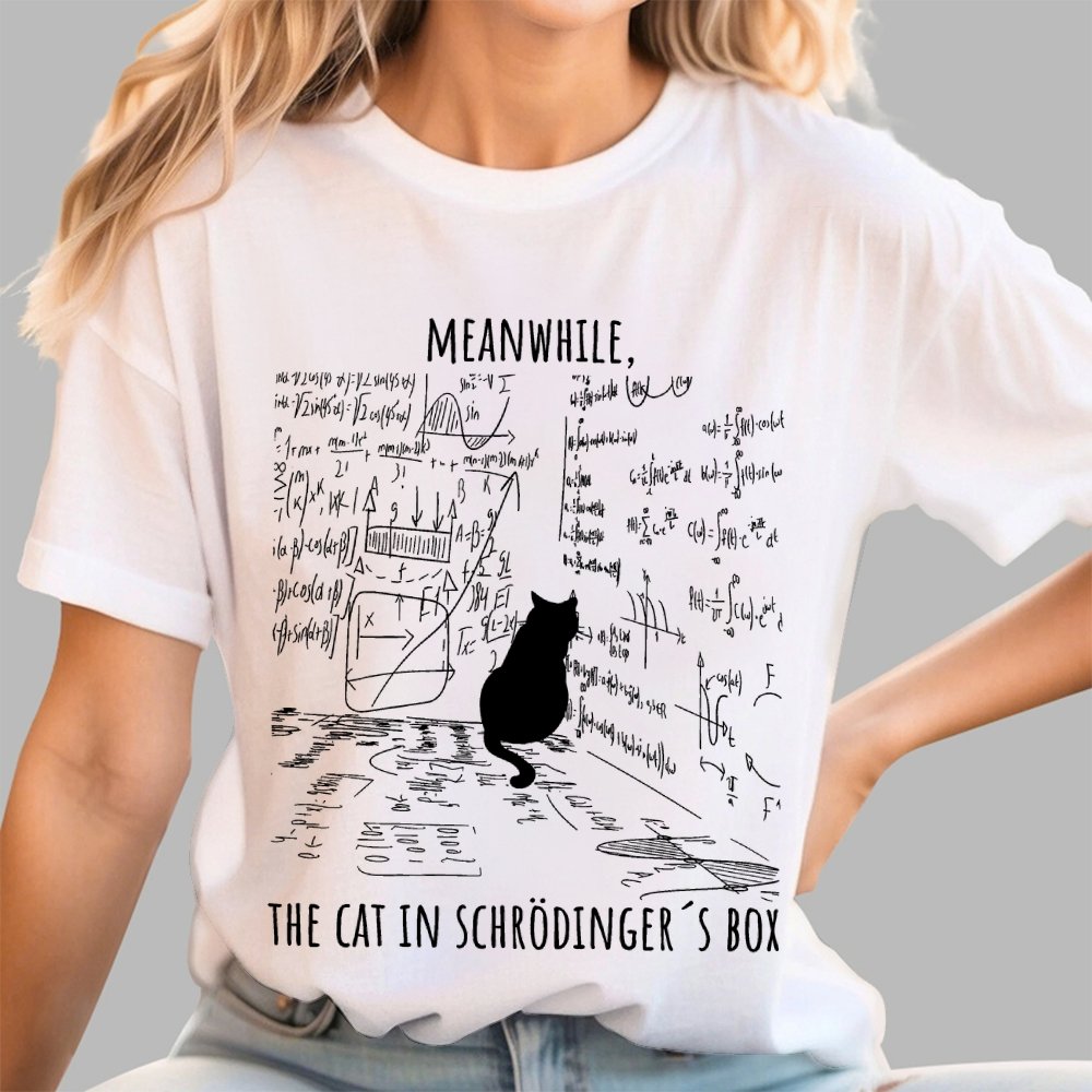 Schrödinger's Cat Unisex Geek T-Shirt