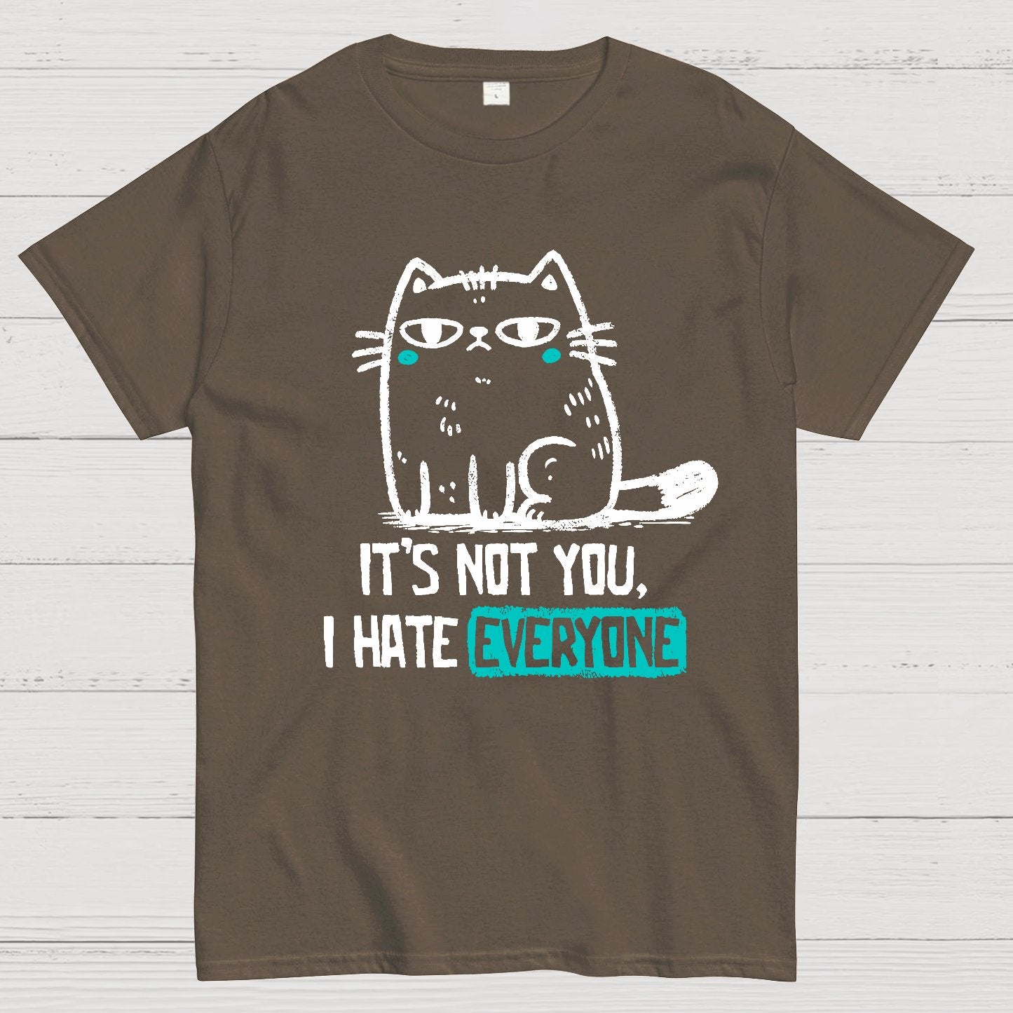 Its Not You I Hate Everyone Geek T-Shirt