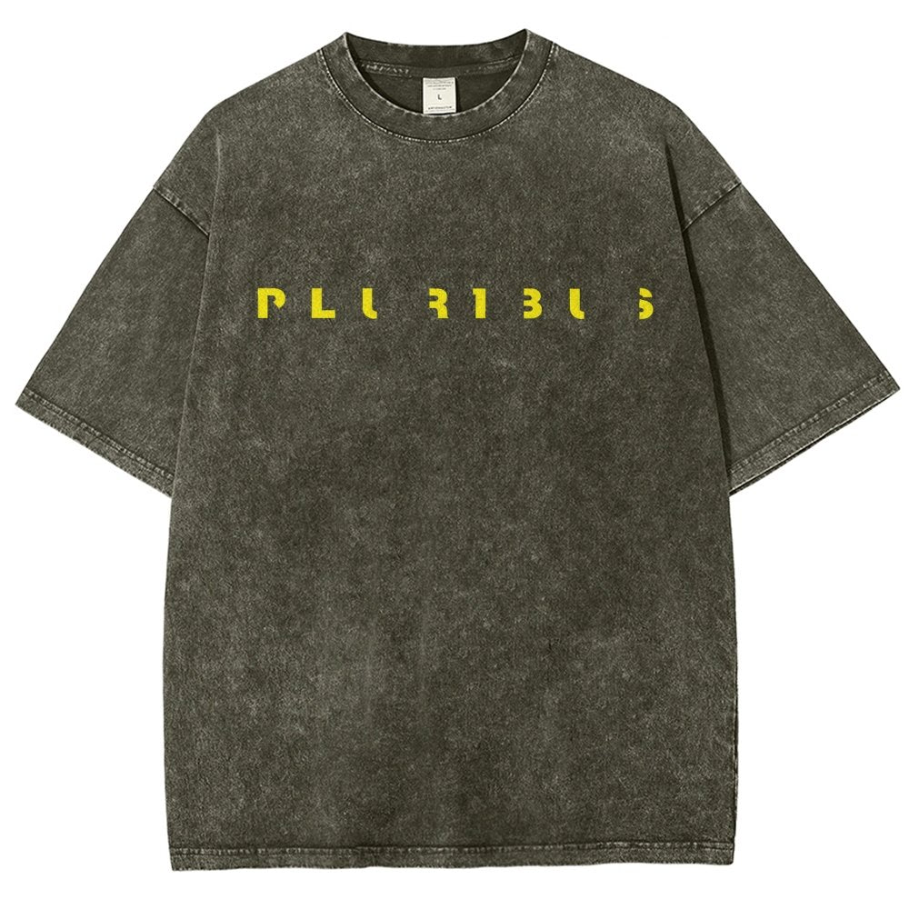 Pluribus Extraterrestrial Minimal Vintage Distressed T-shirt